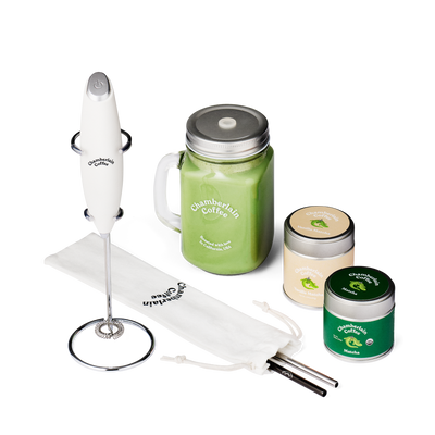 XL Matcha Starter Pack  Product Shot Above