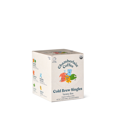 Organic Variety Cold Brew Singles Product Shot Diagonal